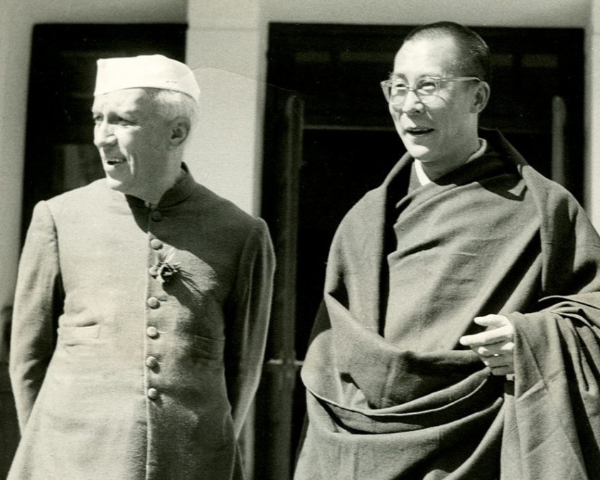 With Pandit Jawaharlal Nehru, Prime Minister of India, Mussoorie, India,1959